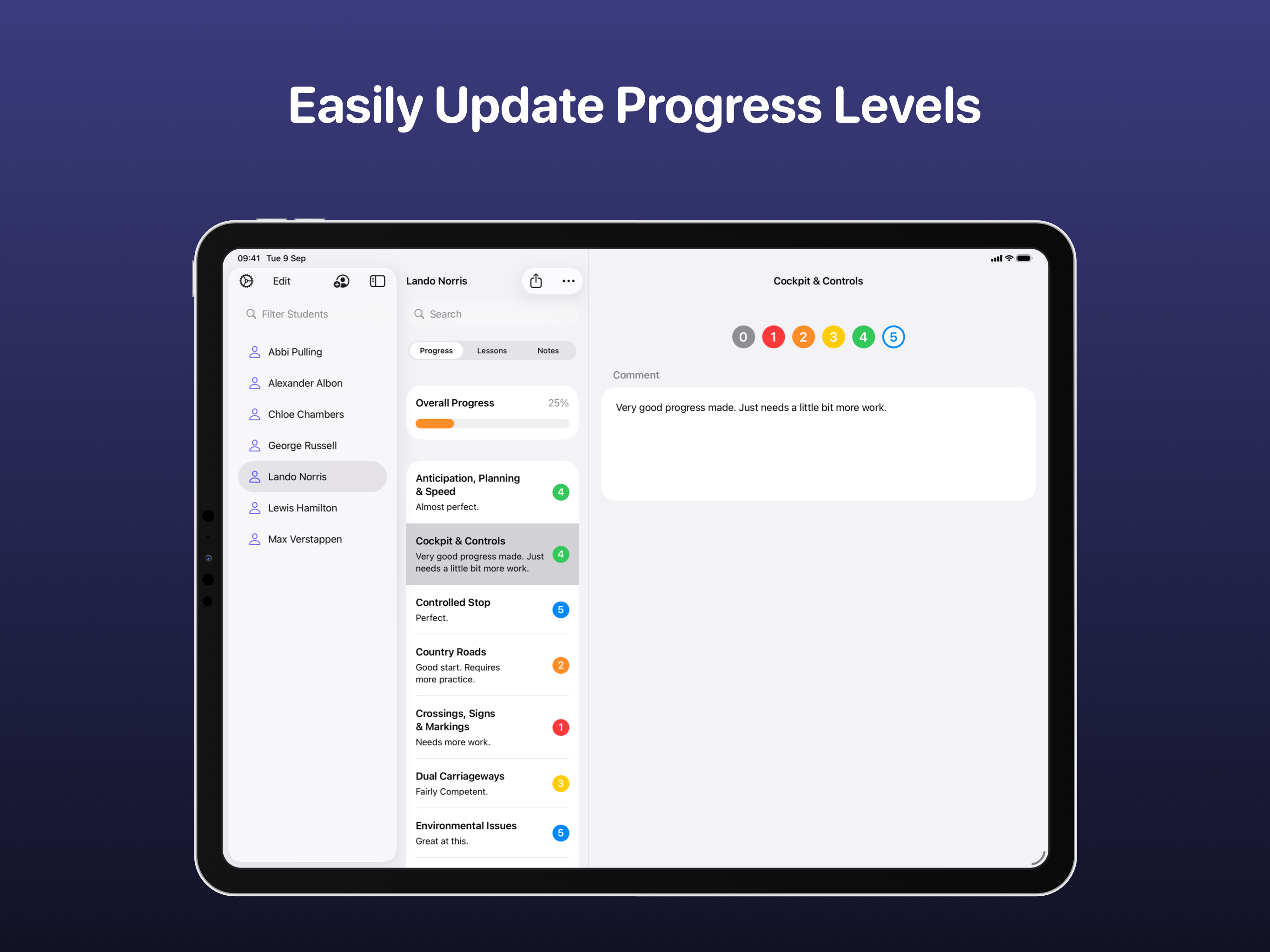Instructor - Learner Progress
