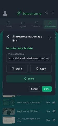 Salesframe Screenshot 7 of 7
