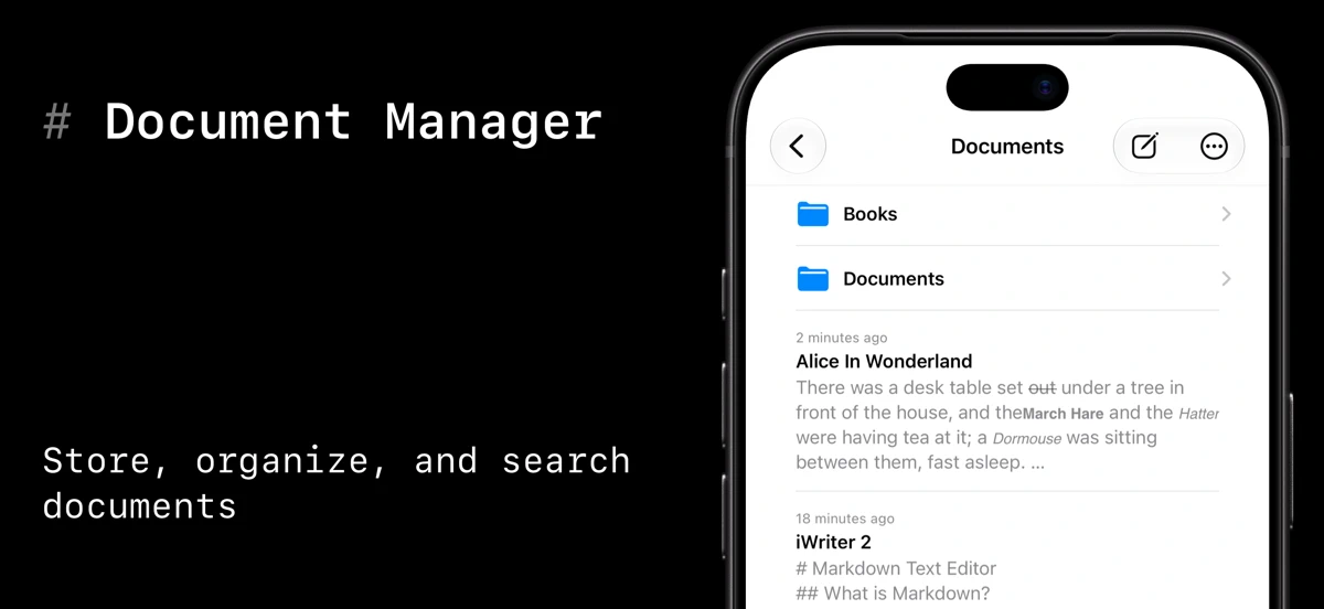 iWriter 2 screenshot 6