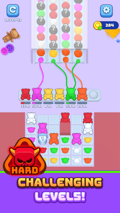 Knit Craze: Color Wool Sort Screenshot