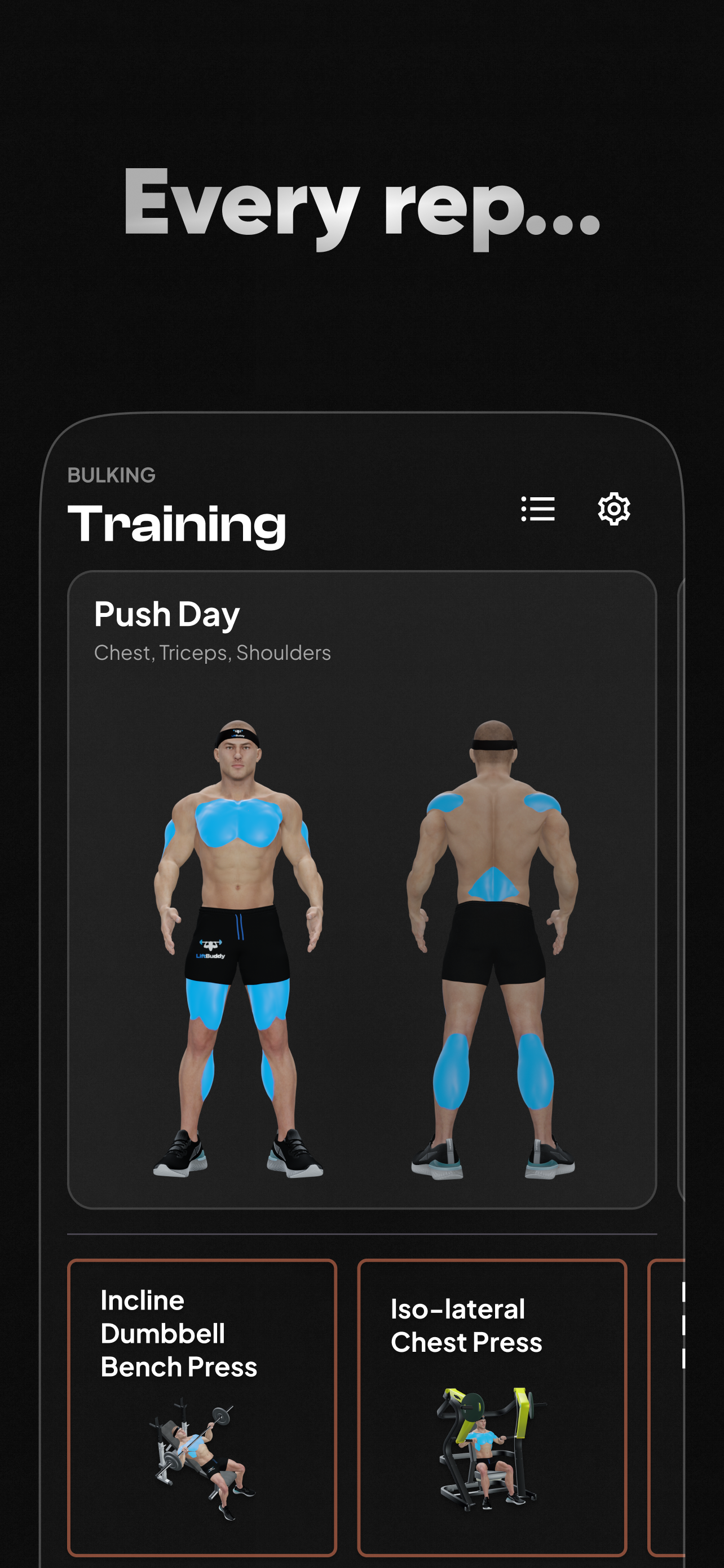 LiftBuddy: Weightlifting Coach screenshot 4