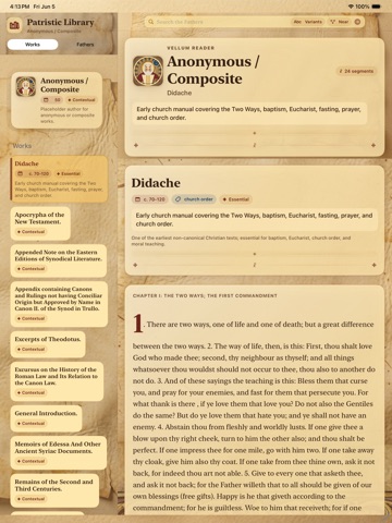 Patristic Library screenshot 5