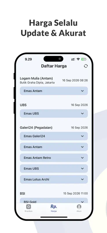 Brankas Emas - Hitung Otomatis screenshot 8 of 9
