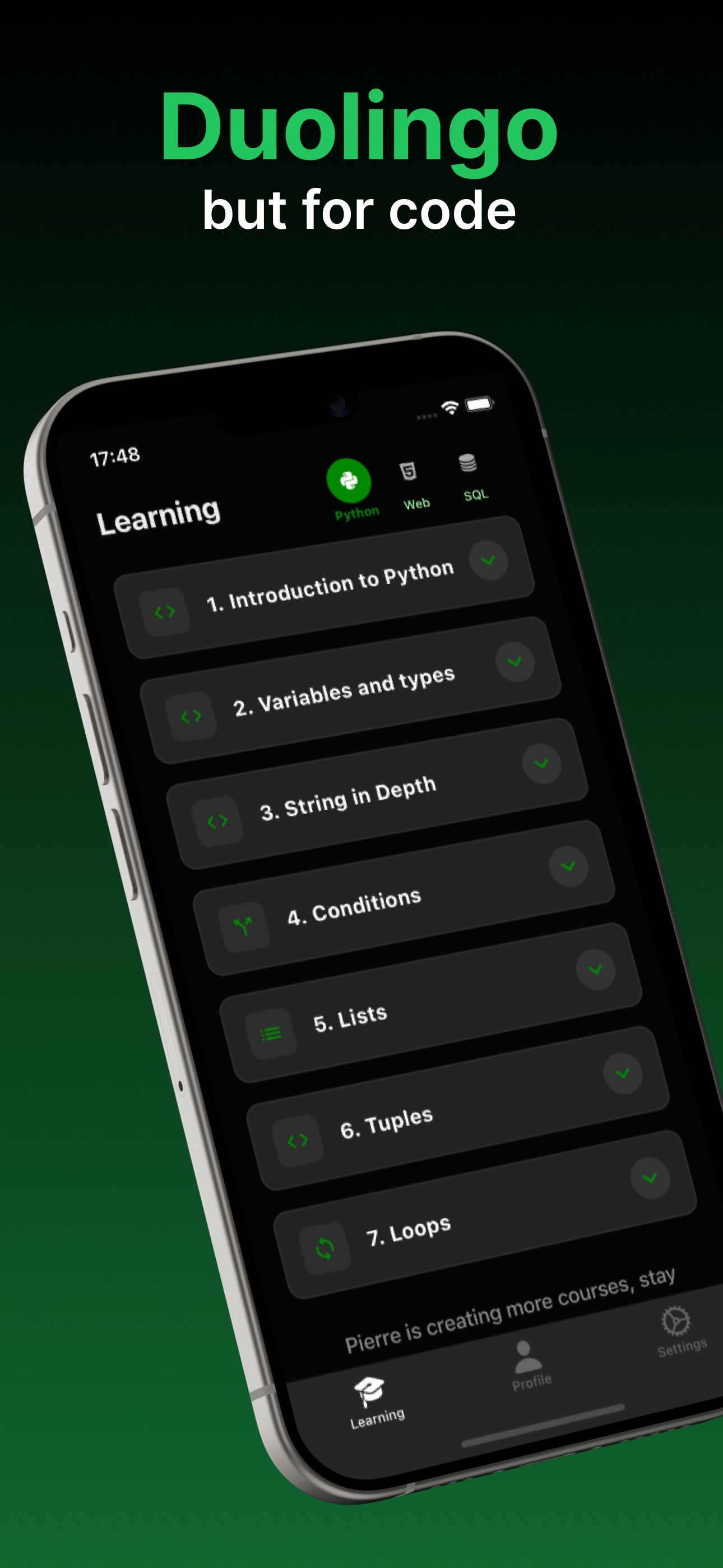 CodeLife - Learn to code