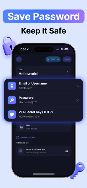 PassOne: Password Manager screenshot 3