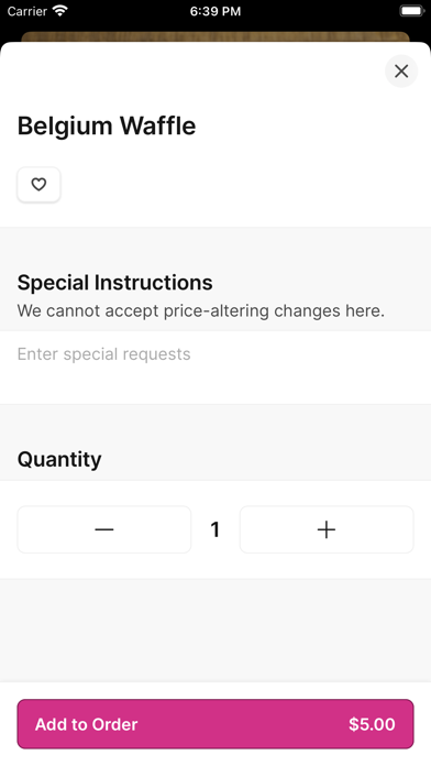 J's Eatery To Go iPhone screenshot 3 - Food & Drink app