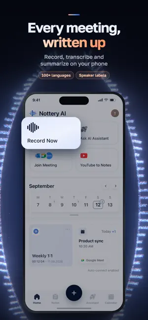 Nottery AI: Voice to Text screenshot 1