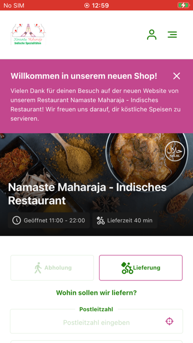 Namaste Maharaja Löhne Screenshot