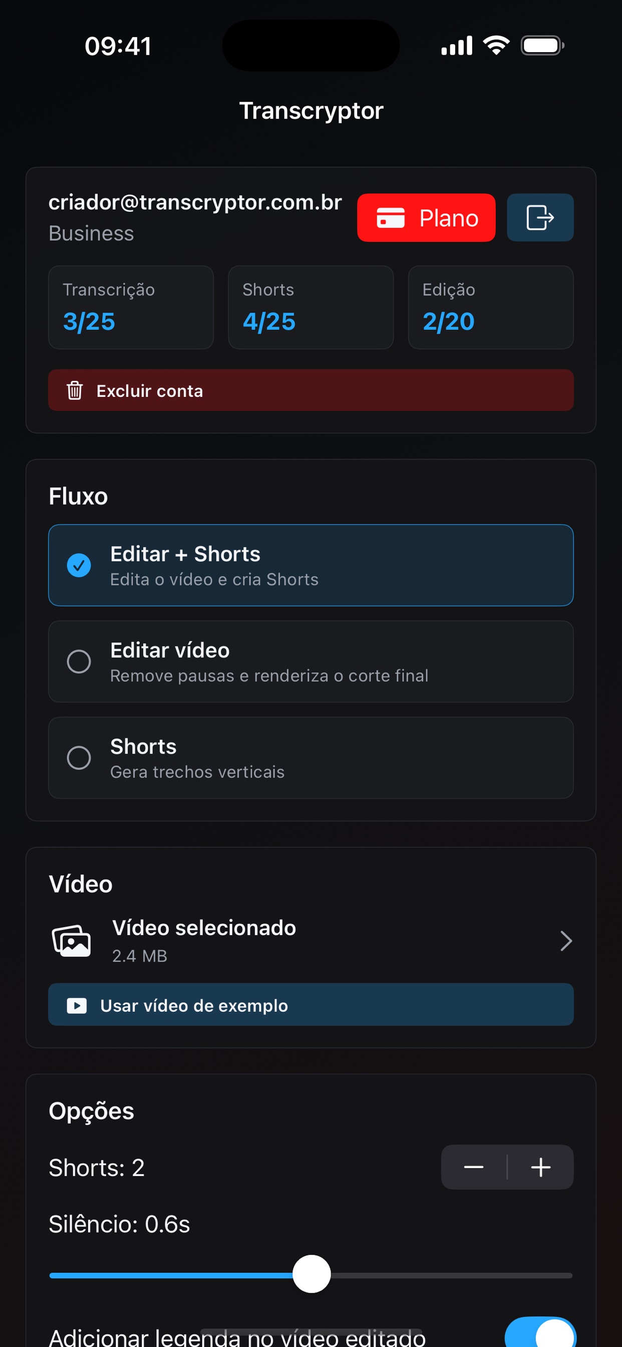 Screenshot 4 of Transcryptor