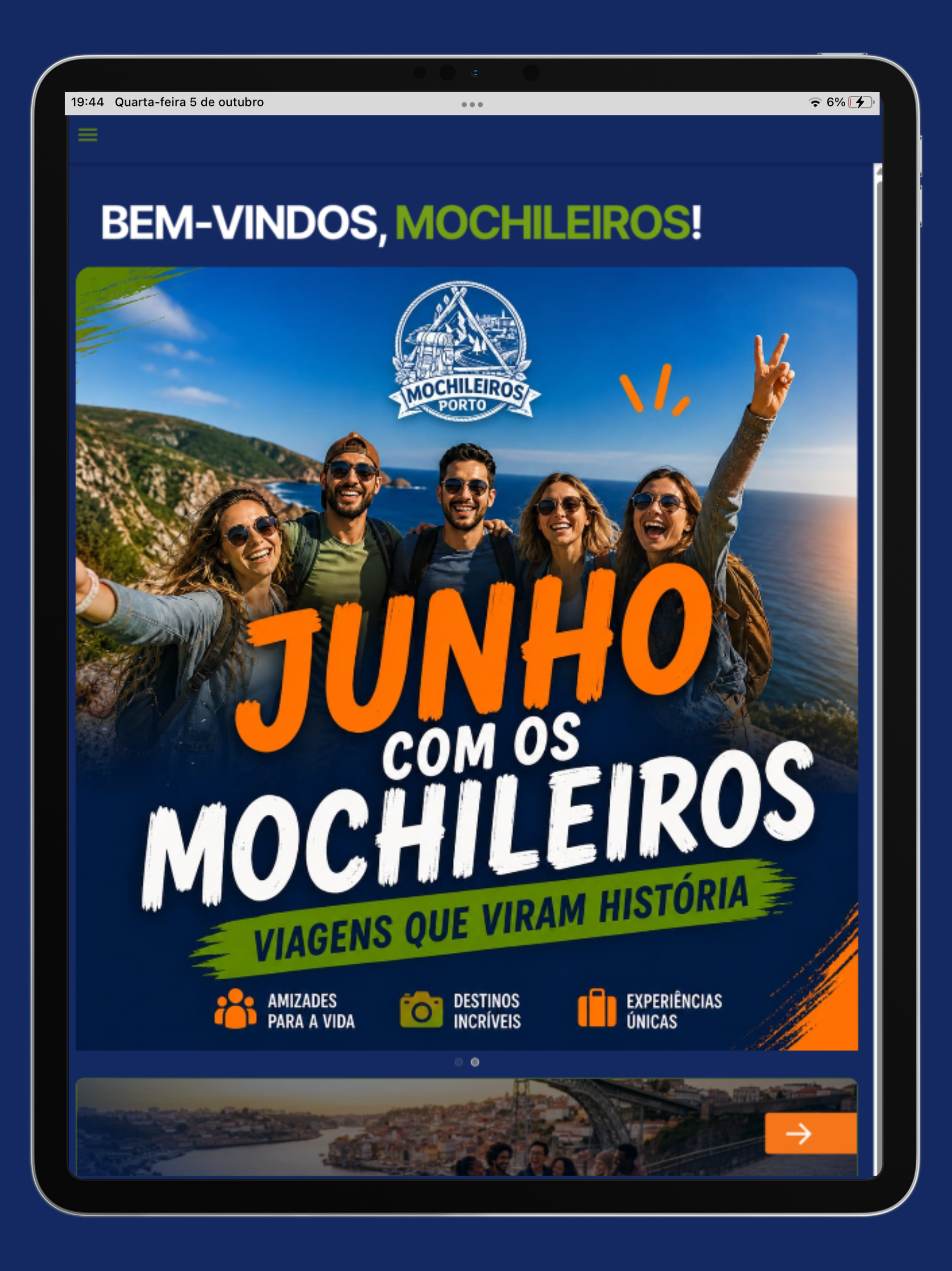 Mochileiros Porto screenshot 7