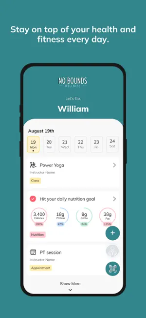 No Bounds Wellness screenshot 2
