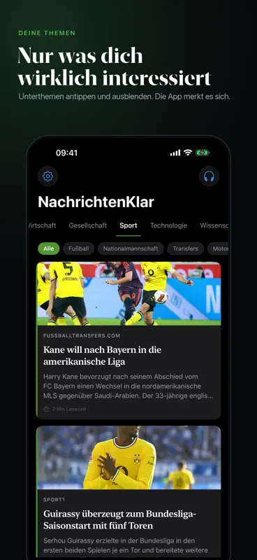 NachrichtenKlar: News screenshot 3 of 9