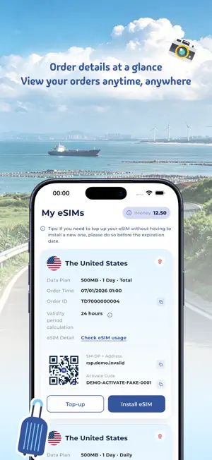 iRoamly Travel eSIM screenshot 3