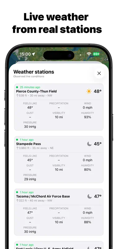 Mountain weather: PeakWeather screenshot 5 of 6