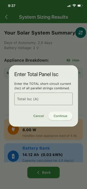 Sizer App screenshot 4