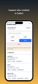 Cookie Lens: Cookie Editor screenshot
