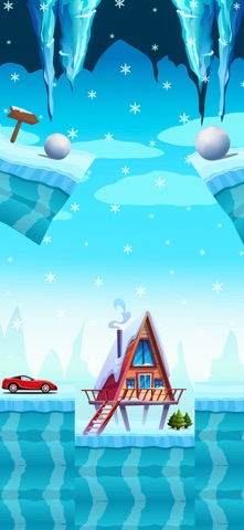 Draw Line Bridge Game 2D iPhone screenshot