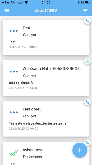 AsistCRM X Screenshot