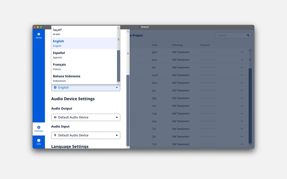 #6. Orature (macOS) By: Wycliffe Associates
