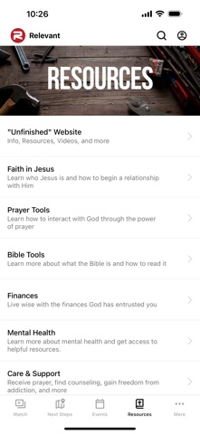 The Relevant App Screenshot 4 of 5