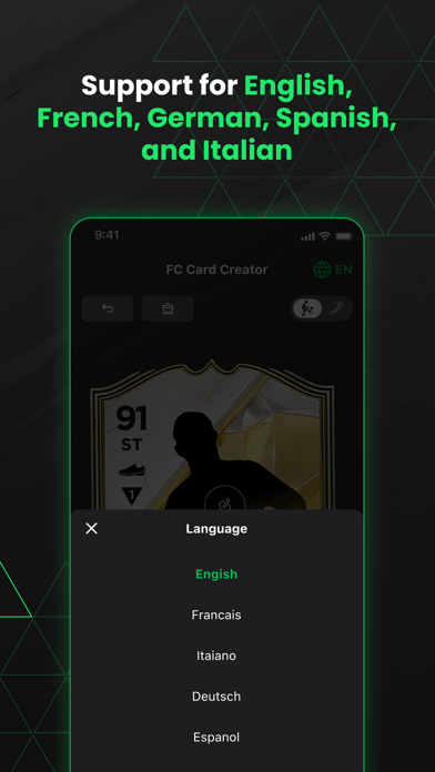 FUT FC Card Creator Screenshot