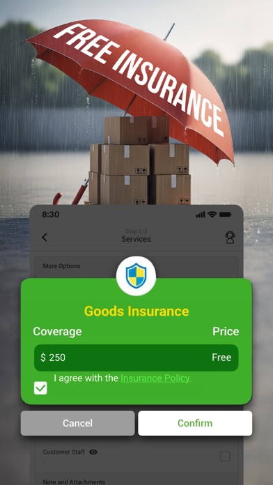 Deliveree: Delivery & Moving iPhone screenshot 7