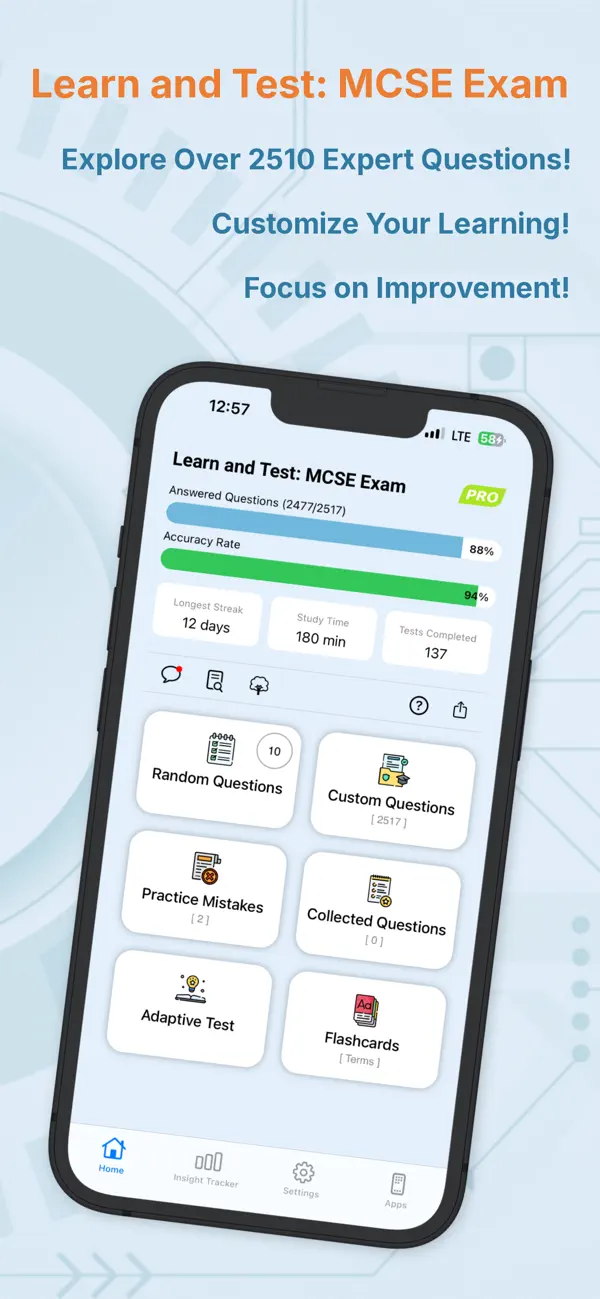 Screenshot #1 pour Learn and Test: MCSE Exam