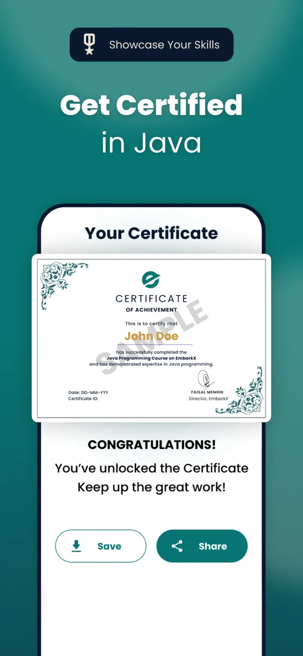 #3. Java Programming: Learn Coding (iOS) โดย: Faisal Memon