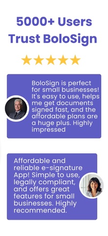 BoloSign - eSign PDF Documents iPhone screenshot
