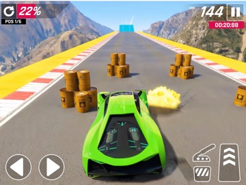 High Speed Car Driving Game 3D iPad screenshot