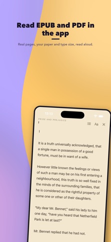 Readro iPhone screenshot