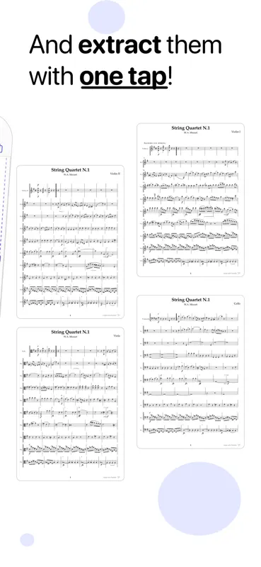 Partifier: extract score parts screenshot 2 of 7