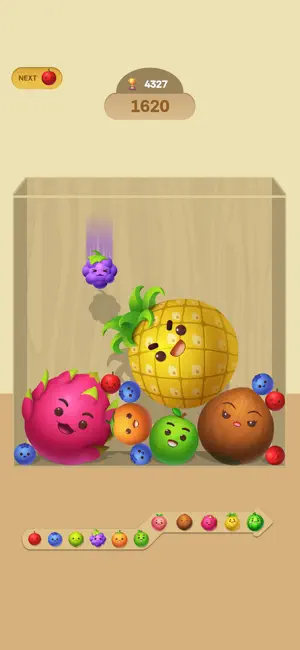Merge Fruit 3D: Sweet Merge screenshot 1
