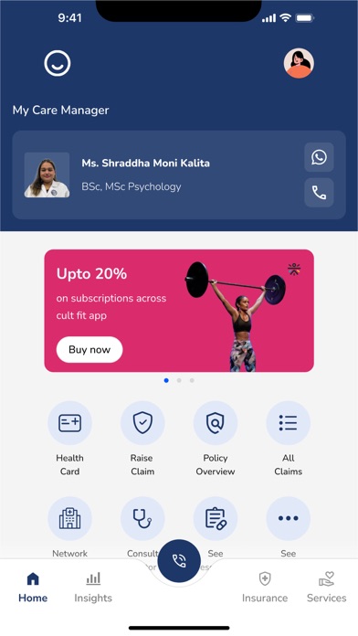 Circle Health App Screenshot