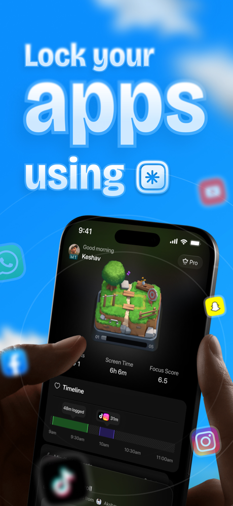 Sixteen - Earn Your Screen screenshot 1