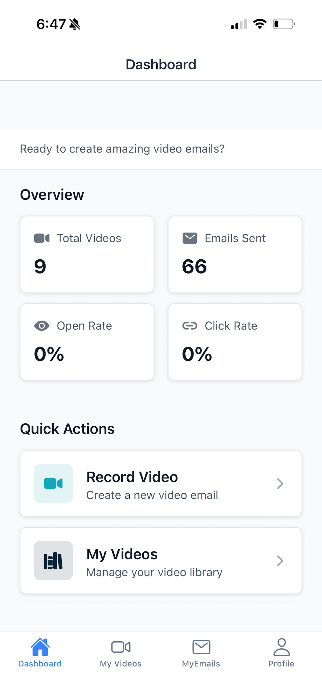 MyVideoEmail screenshot 3