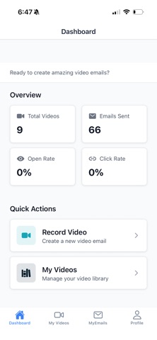 MyVideoEmail screenshot