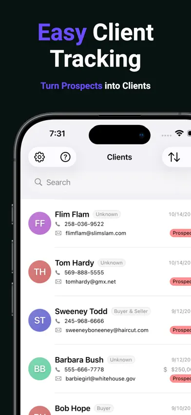 Closing CRM - Real Estate screenshot 2