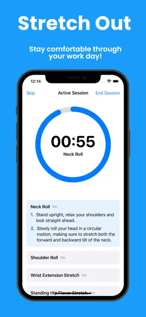 Stretchy Stretching & Mobility screenshot 2
