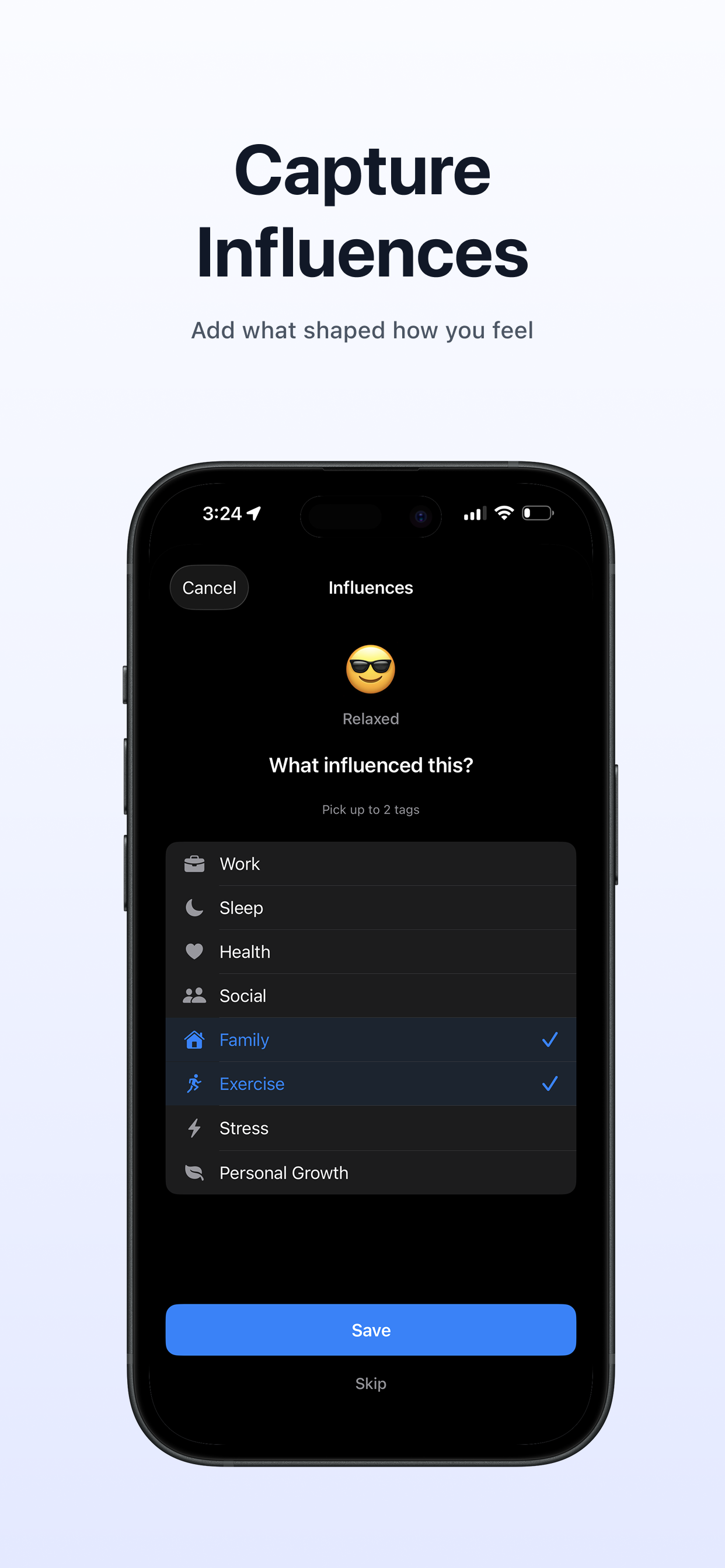 Cheqin – Emotional Check-Ins