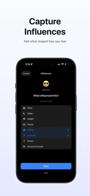Cheqin – Emotional Check-Ins screenshot 3