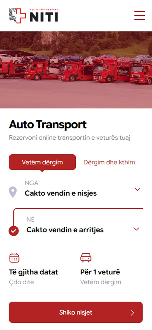 Screenshot #1 pour Auto Transport Niti