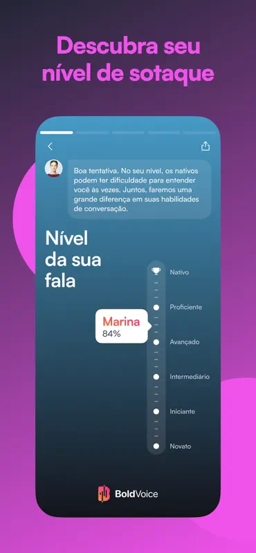 BoldVoice: Pronúncia em inglês screenshot 4 of 10