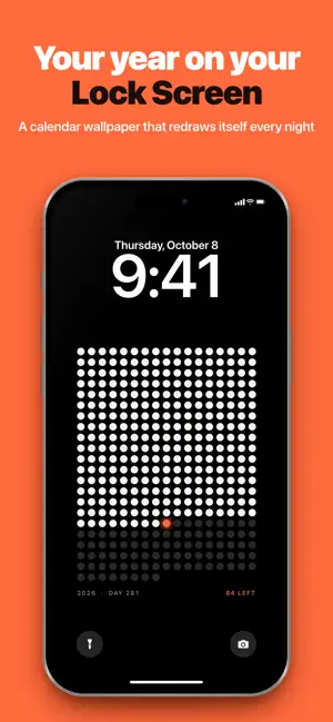 Today: Year Calendar Wallpaper screenshot 1