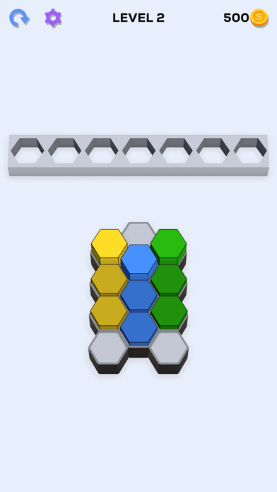 Hexagon Fit Match Screenshot