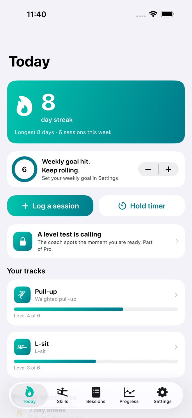 BodyRise screenshot 1