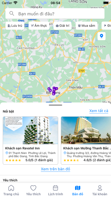 Bac Giang Tourism Screenshot