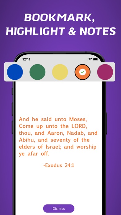 Chronological Bible KJV Screenshot