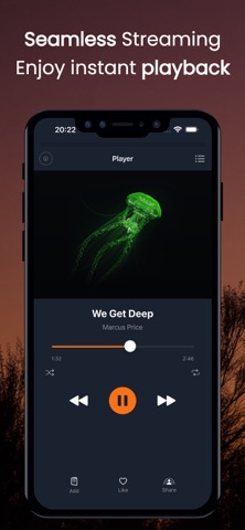 Music X: Macky Player MP3 iPhone screenshot
