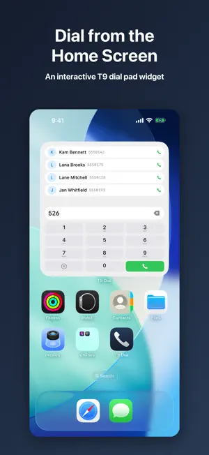 T9 Dial screenshot 2